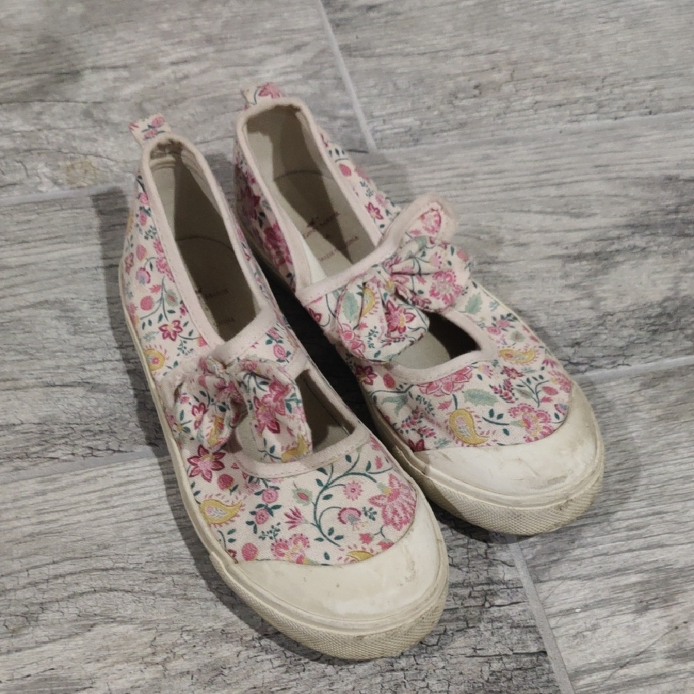 Floral Kids Moccasins